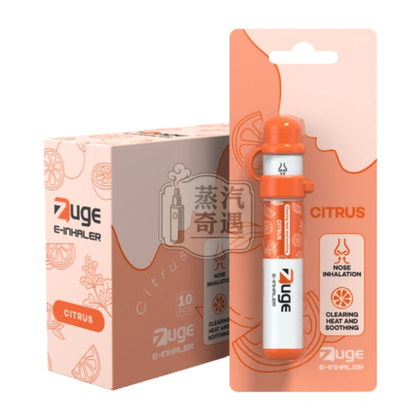 越南ZUGE E-inhaler草本電子鼻通-柑橘香味